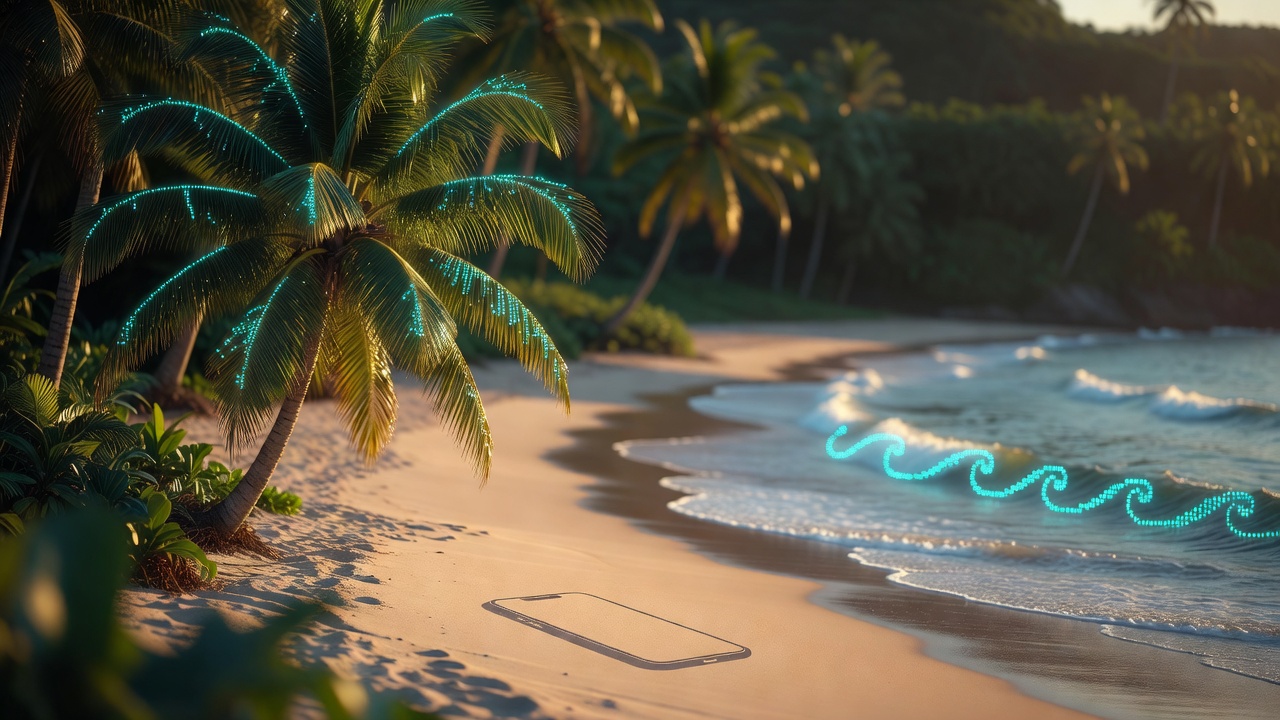 Tropical Mobile Gaming Vibe